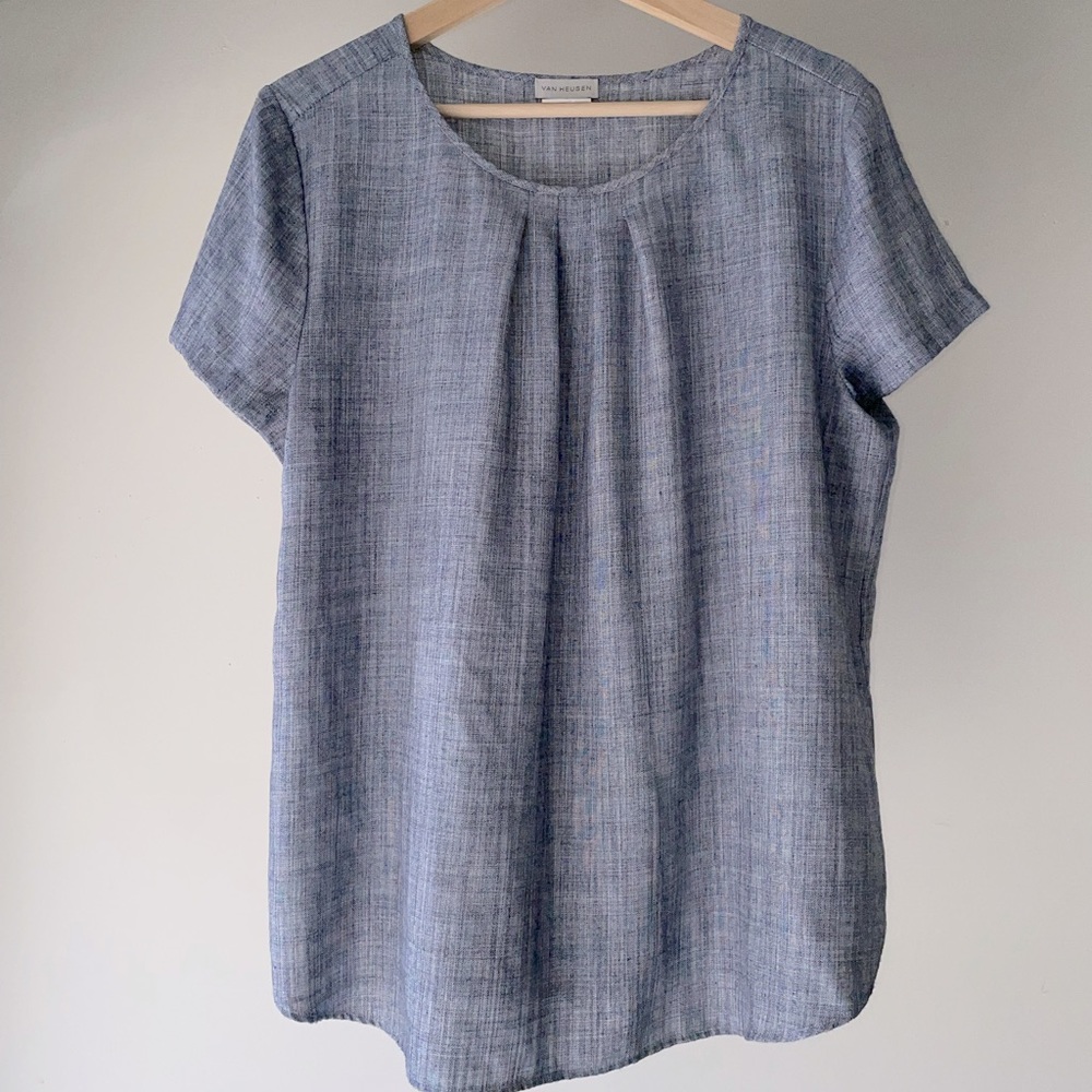 Gray Blouse Size Large